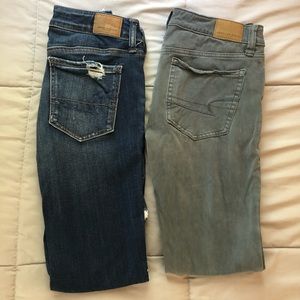 2 American Eagle Jeans